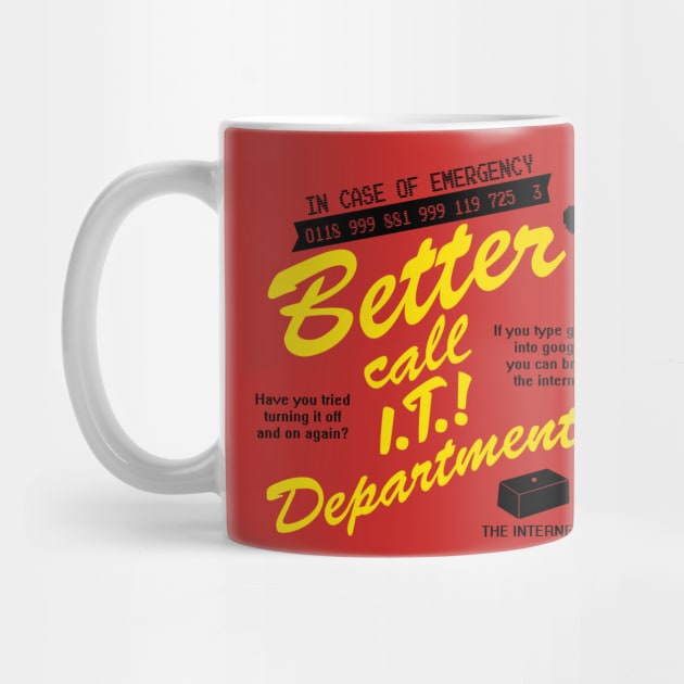 Better call I.T. department! by Melonseta